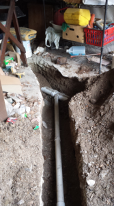 Emergency Cast Iron Drain Replacement With PVC